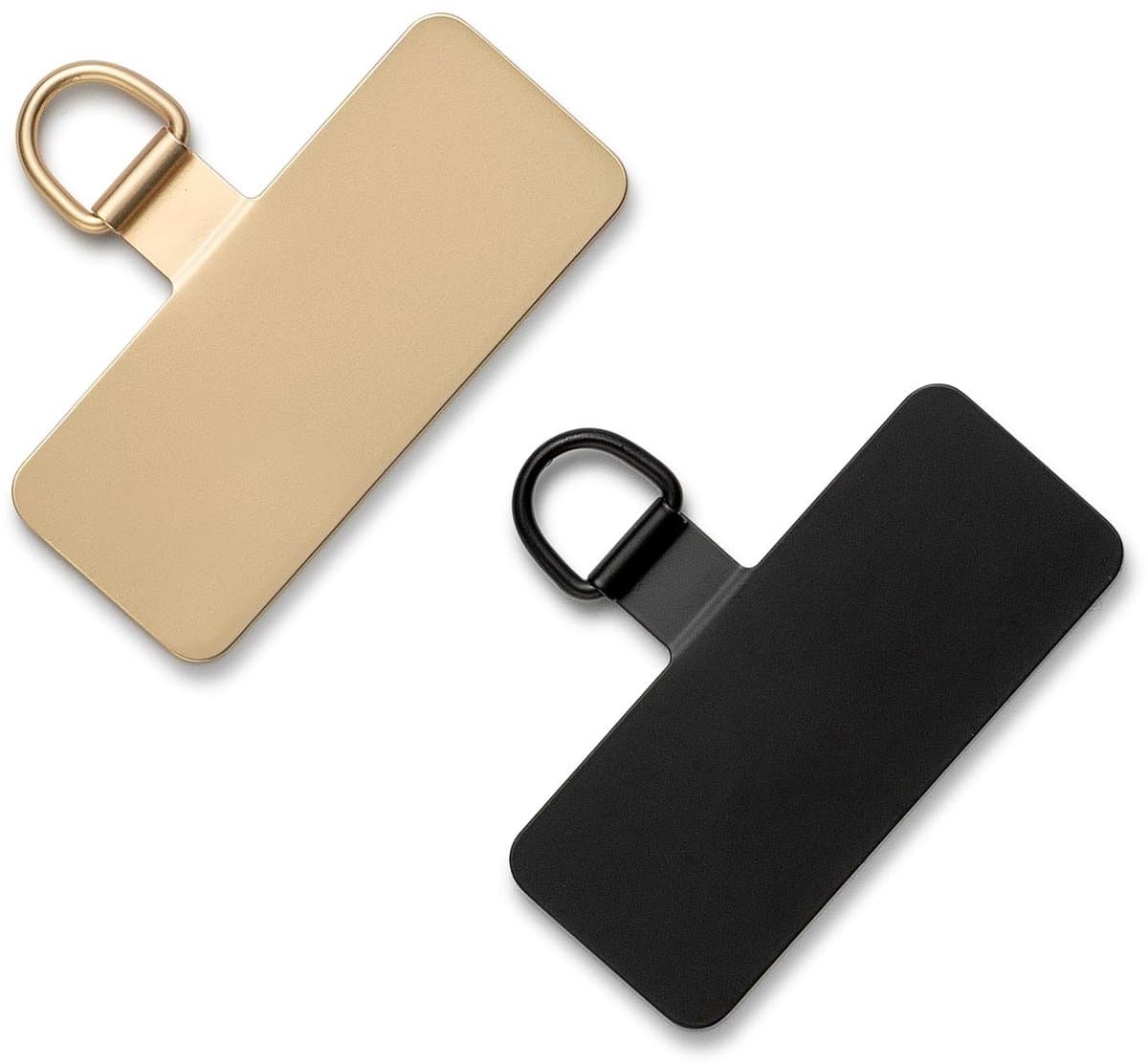 Dailygoods- Telefoonkoord Universeel - Telefoonkoord met Koord - Telefoonkoord voor Smartphones - 2 Stuks - Hoogwaardig Staal - Eenvoudig Opladen - Telefoonketting