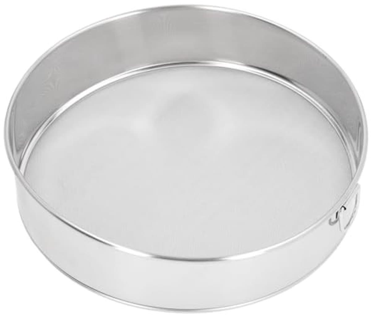 Dailygoods- Meelzeef 80 Mesh - Ronde Zeef - Roestvrij Staal - Keukengereedschap - Efficiënt Filteren - Gemakkelijk Schoon te Maken
