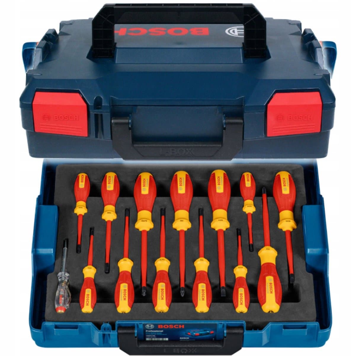 Bosch VDE schroevendraaierset - 14 stuks, geïsoleerd