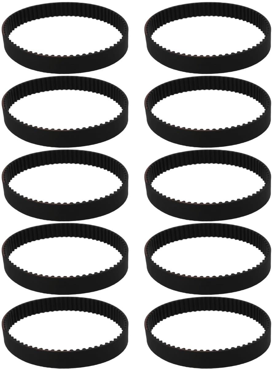 Dailygoody - Timing Belt 142-2GT - Ideaal voor 3D Printers - 10x 142mm, 6mm Breed, 71 Tanden - Hoge precisie - Betrouwbaar en duurzaam - Geschikt voor