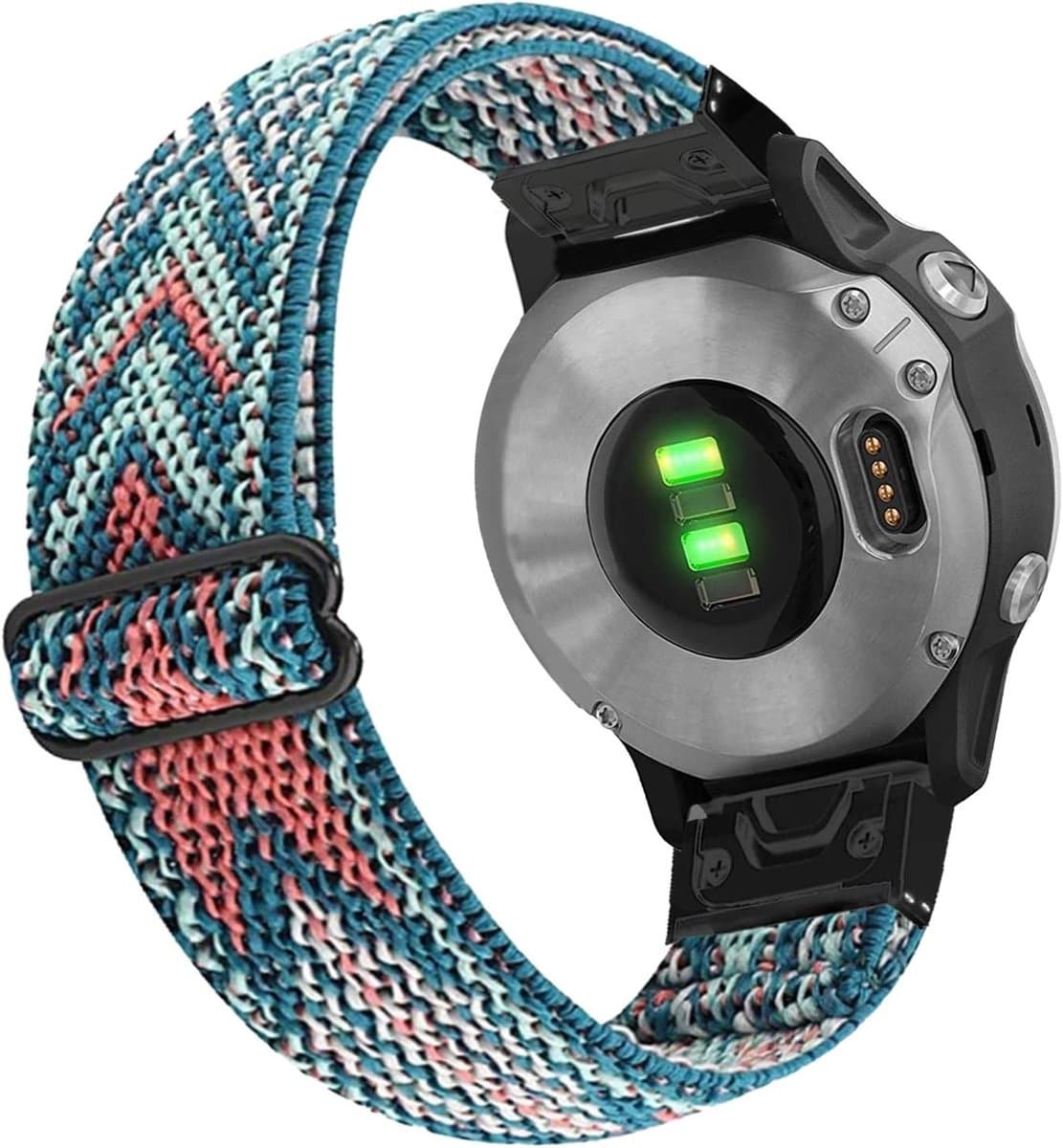 Nylon Horlogeband voor Fenix 7S, Fenix 6S, Epix Pro 42mm en Instinct 2S - Snelle Bevestiging 20mm Zacht Elastisch Ontwerp voor Garmin Descent Mk2S
