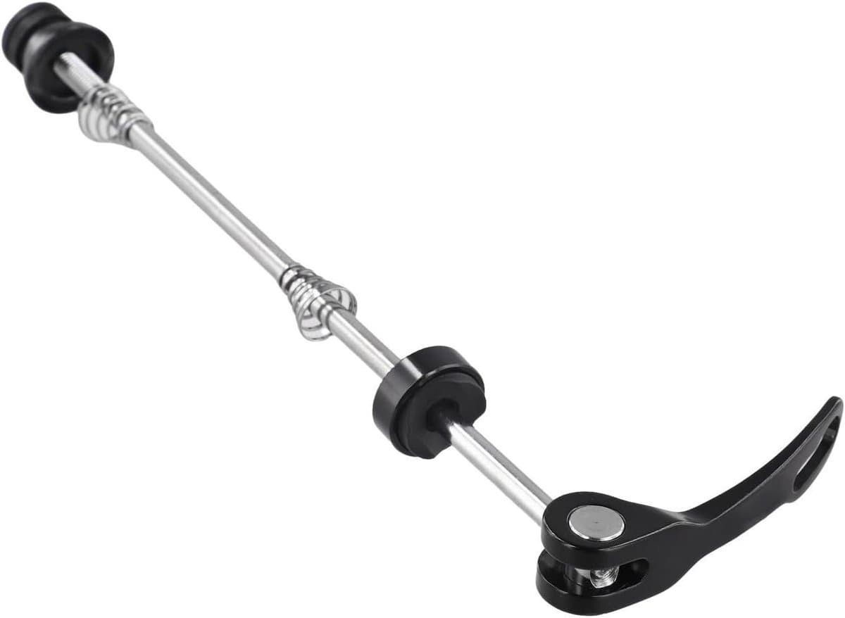 Fietsspiesjes Set - Wielassen Snelspanners - Veilig Fietsen - Chromoly Stalen Constructie - 100mm 135mm - Zwart Rood