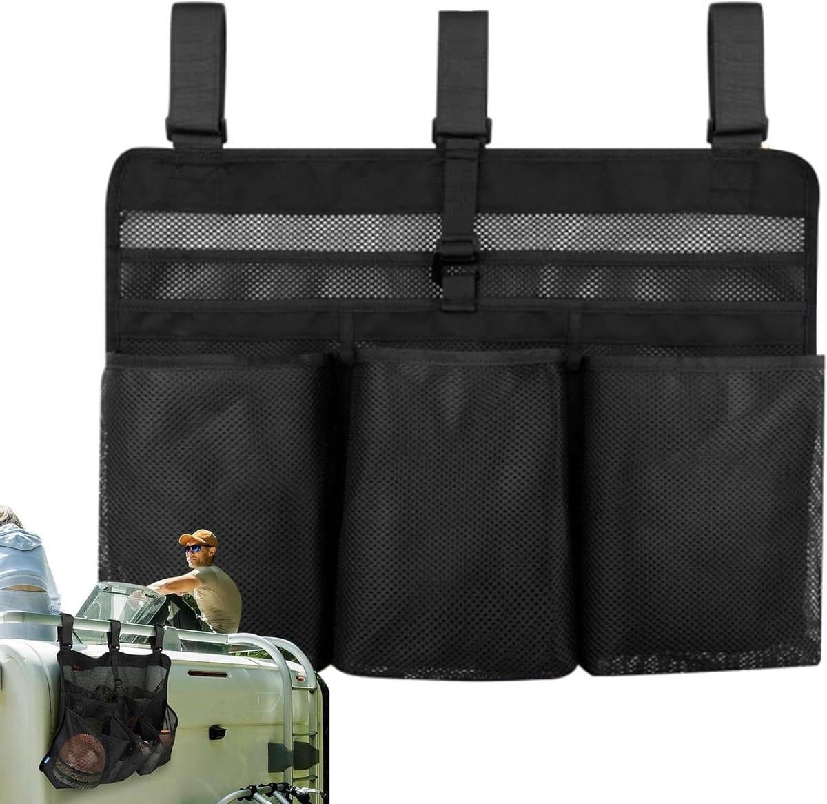 Servies Afdruiprek - Opbergrek Mesh - Kampeer Keuken - Compact Opvouwbaar - 55x40 cm - Meerkleurig