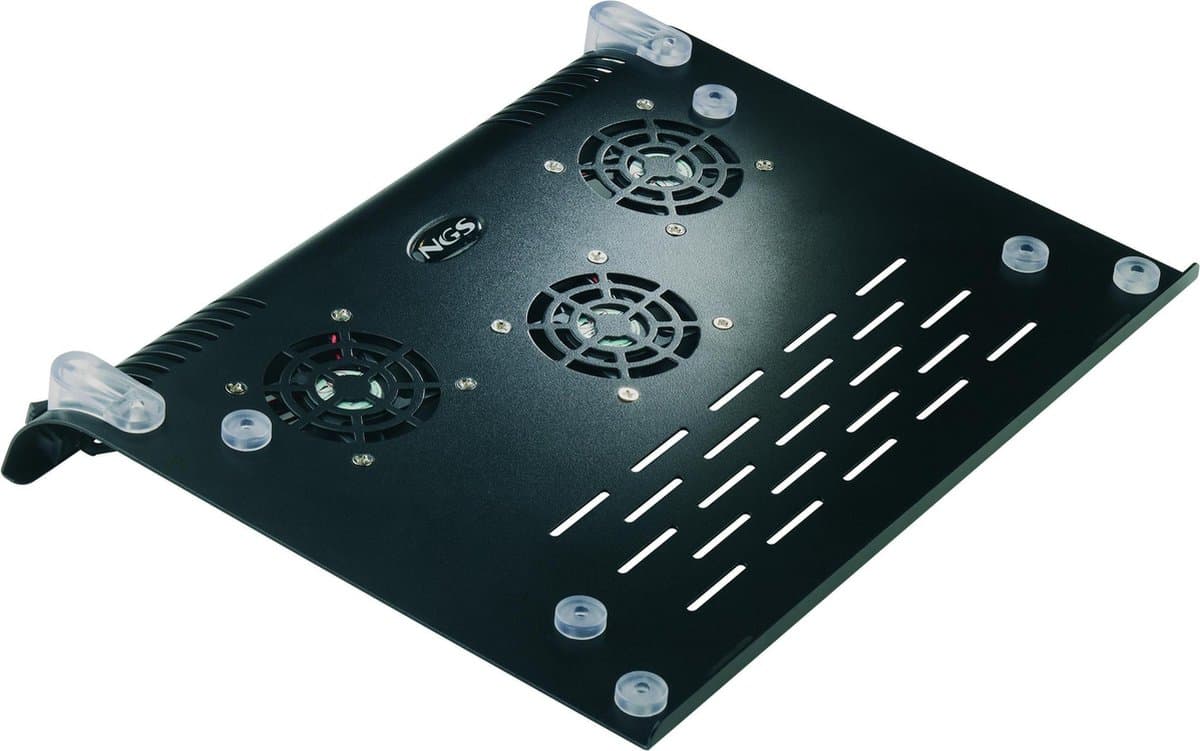 NGS Slim Stand Zwart notebook cooling pad