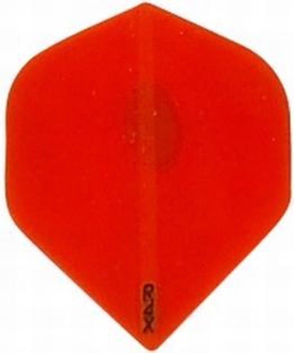 Ruthless flights R4X Transparant Orange. Set à 3 stuks