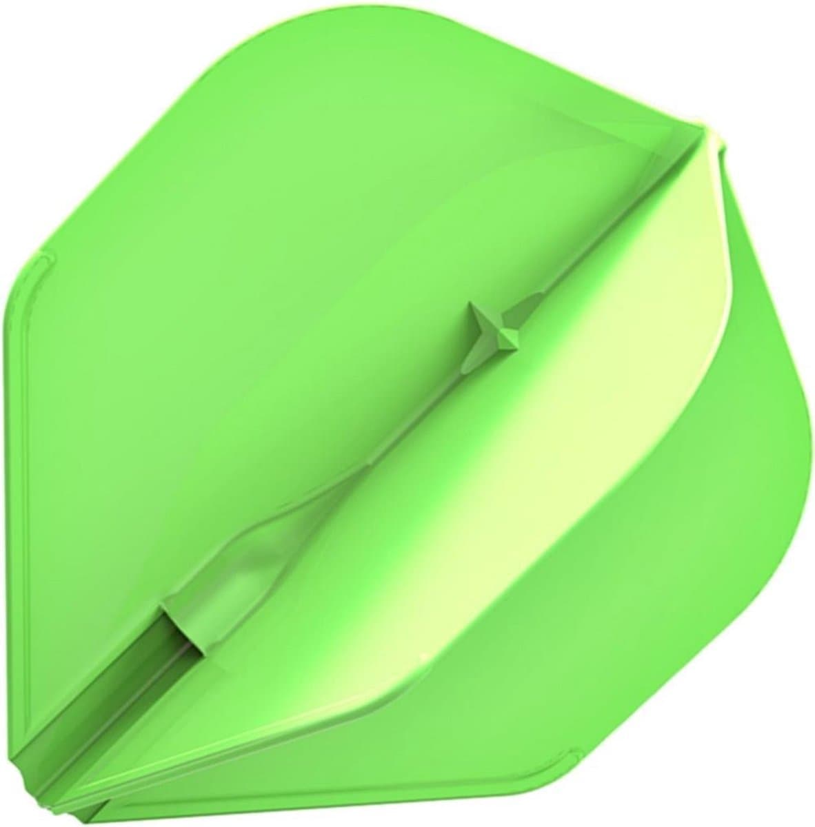 L-Style Champagne Flight EZ L1 Standard Neon Green - Dart Flights