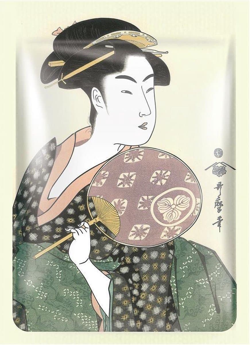 Mitomo Royal Jelly & Sakura Gezichtsmasker - Intens Voedende Face Mask Met Glycerine - Hyaluronzuur – Anti Glycatie - Japans Skincare Rituals Gezichtsverzorging Vrouw - 10 Stuks