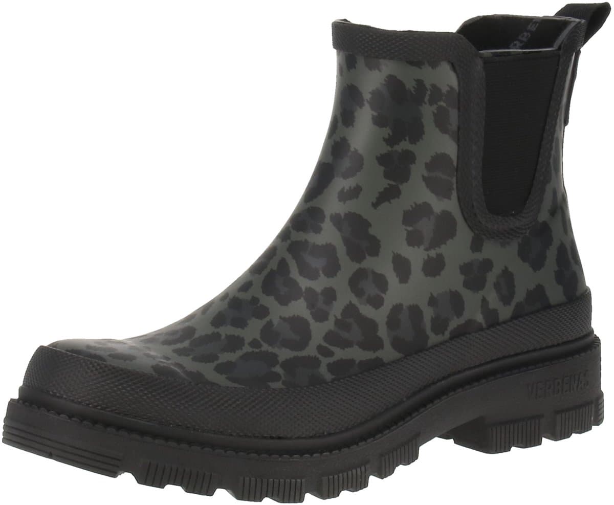 Verbenas 9302181202 Lua Smooth Animal - Dames Chelsea boots - Black-Leo-Black