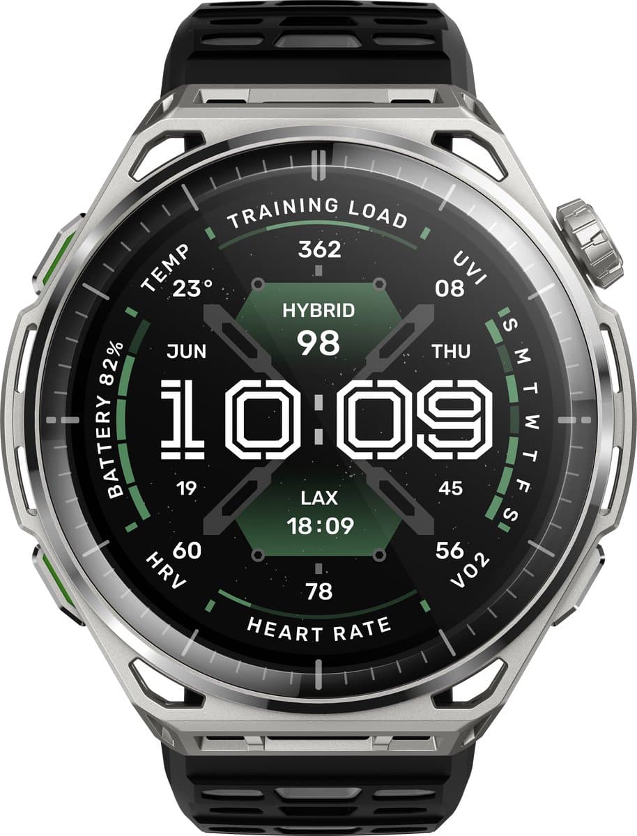 Amazfit Balance 3 Zilver - Hybride Training Smartwatch