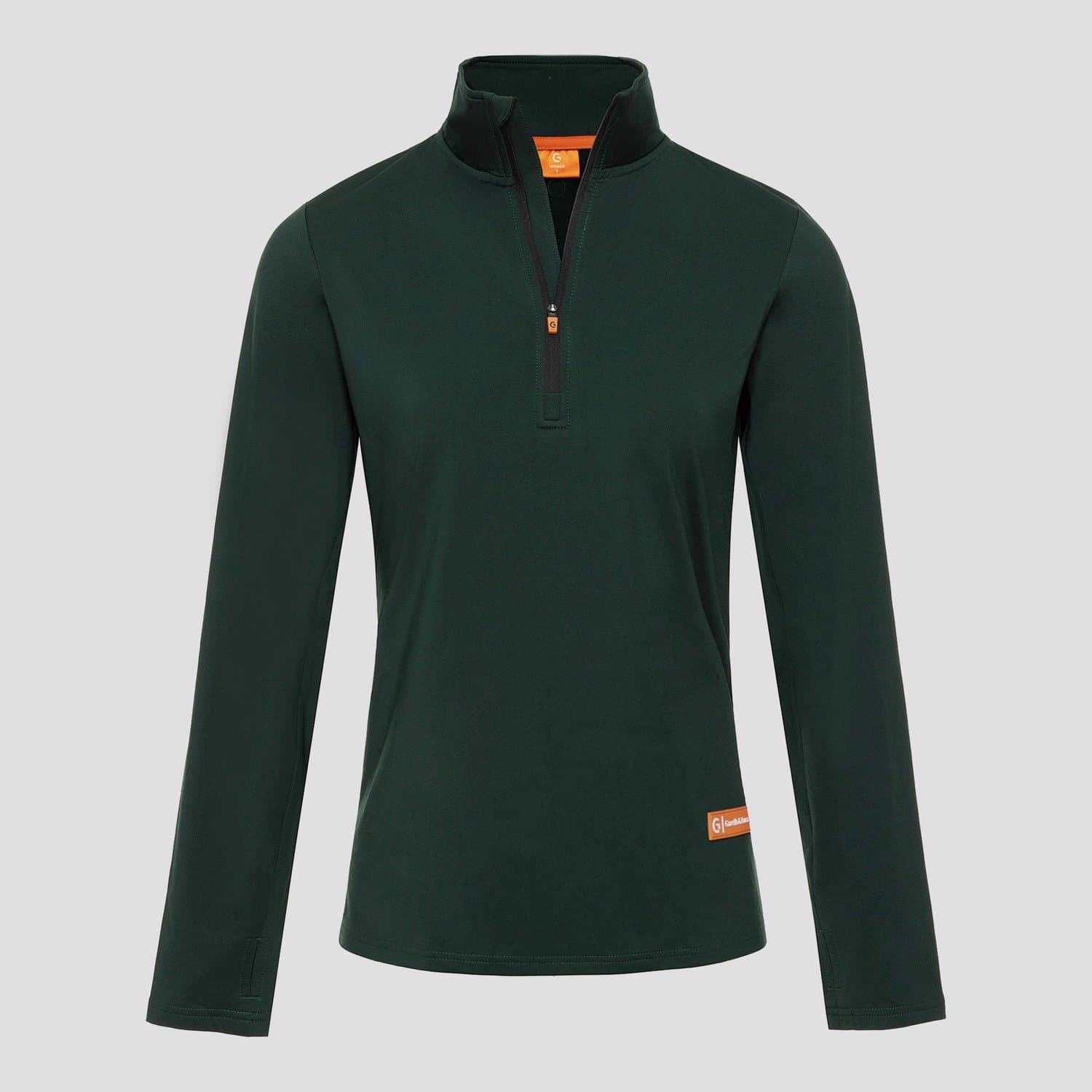 Gareth & Lucas - NEO Skipully Green - M - 100% Gerecycled Polyester - Midlayer Sportshirt - Wintersport