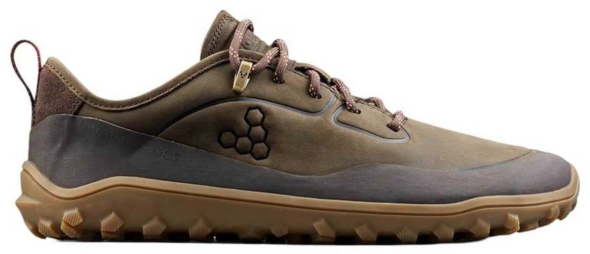 Vivobarefoot Tracker Leather Low Barefoot Wandelschoenen Bruin EU 35 Vrouw
