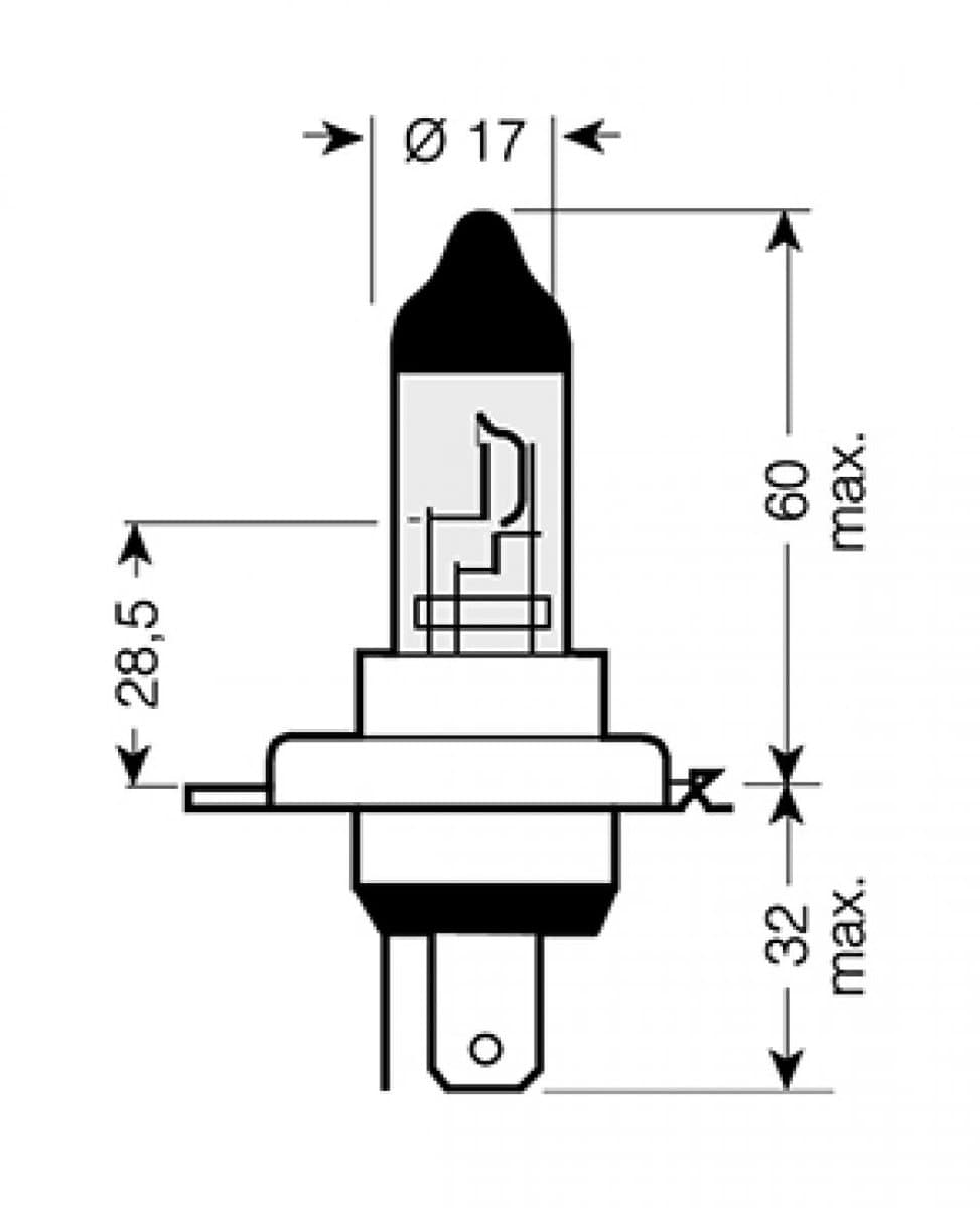 Ampoule Kyoto pour Moto KTM 625 Sxc Lc4 2003 à 2006 AV Neuf