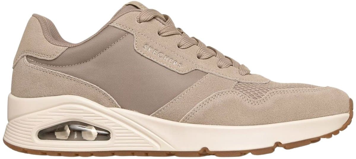 Skechers UNO-VINTAGE AIR Heren Sneakers - Taupe