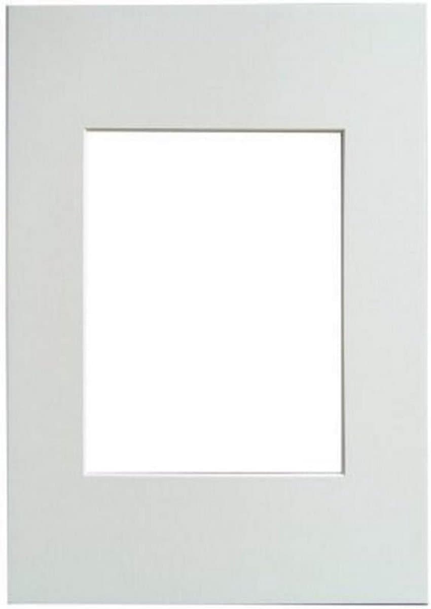 Passe-partout voor fotolijst 40x50 cm met uitsparing voor 30x40 cm - Zuurvrij Karton