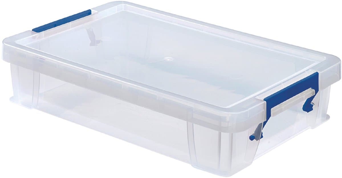 Bankers Box ProStore - plastic opbergbox - met deksel - veilig voor voedsel - volledig recyclebaar - 5.5L