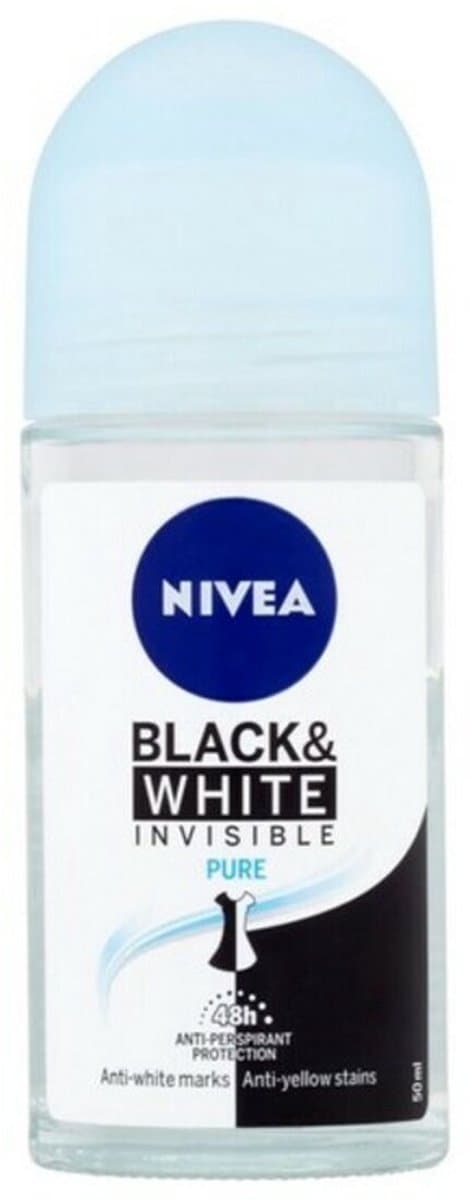 NIVEA deo roll-on Invisible Black&White Original 50 ml