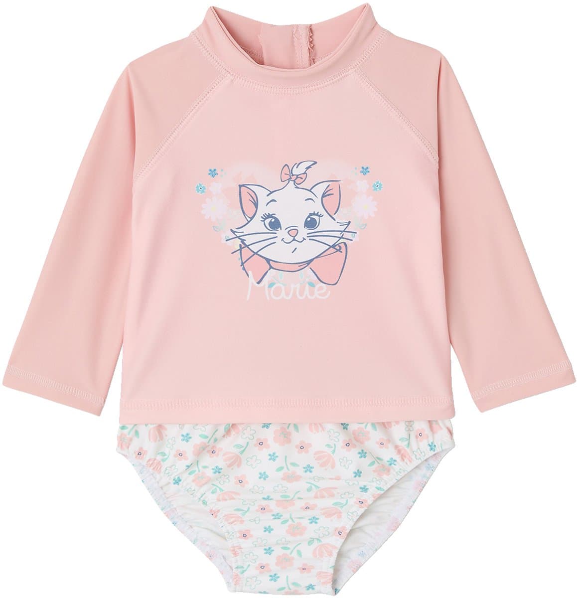 Vertbaudet Tweedelig anti-UV badpak voor baby meisjes DISNEY® Marie De Aristokatten