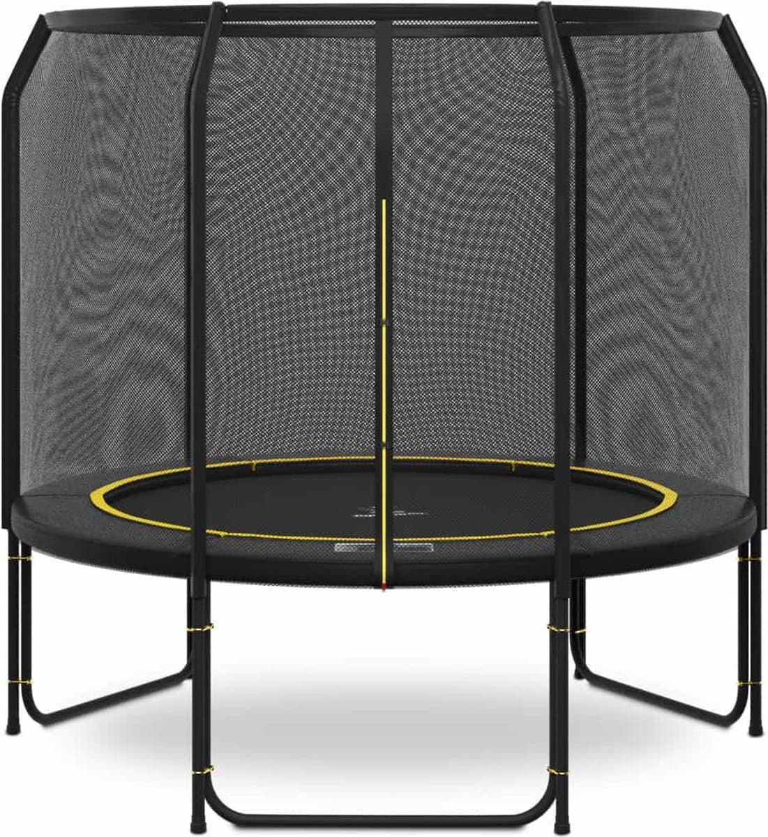 Magic Jump - Trampoline met veiligheidsnet Fiber - ø 251 cm - Zwart - Buitenspeelgoed - Outdoor