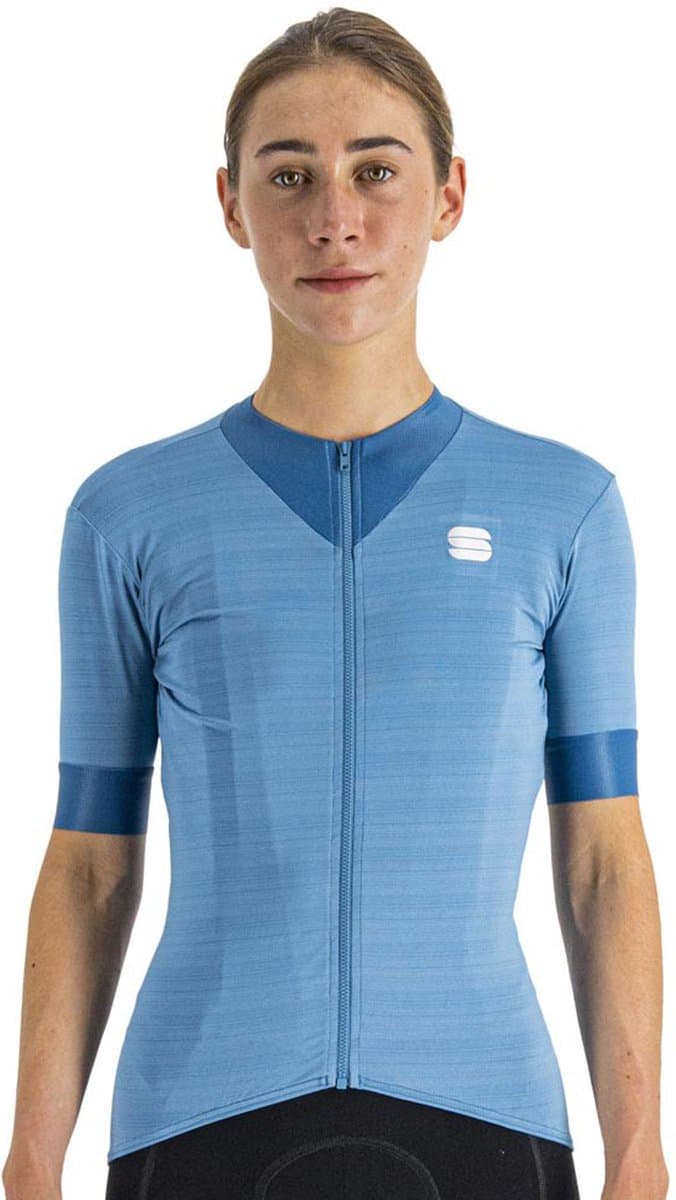 Sportful KELLY Fietsshirt Korte Mouwen Dames Berry Blue - Vrouwen - maat L