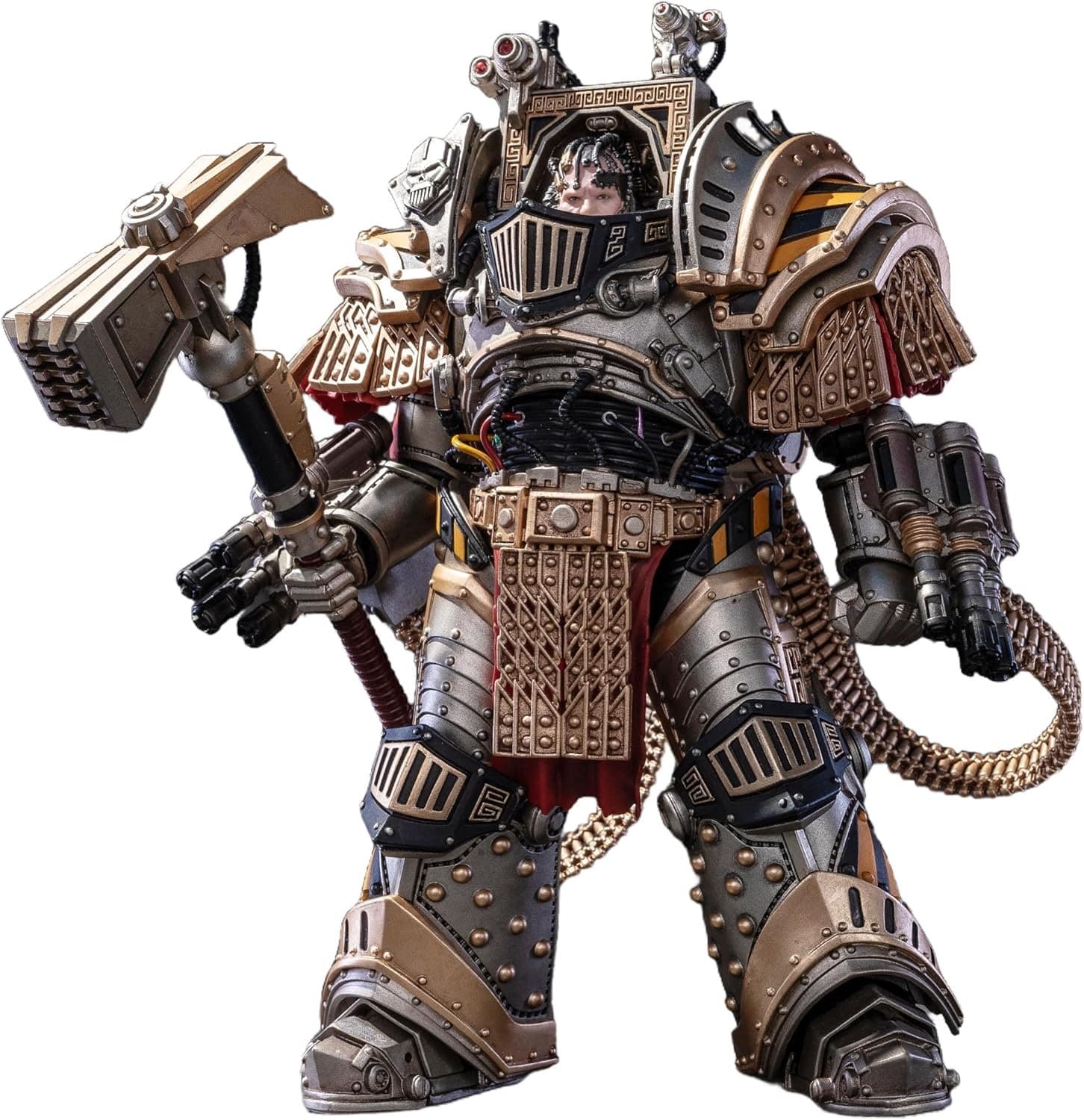 TOYVERSE JOYTOY 1/18 Action Figure Warhammer The Horus Heresy, Iron Warriors Perturabo Primarch of The lVth Legion - ShopVlot