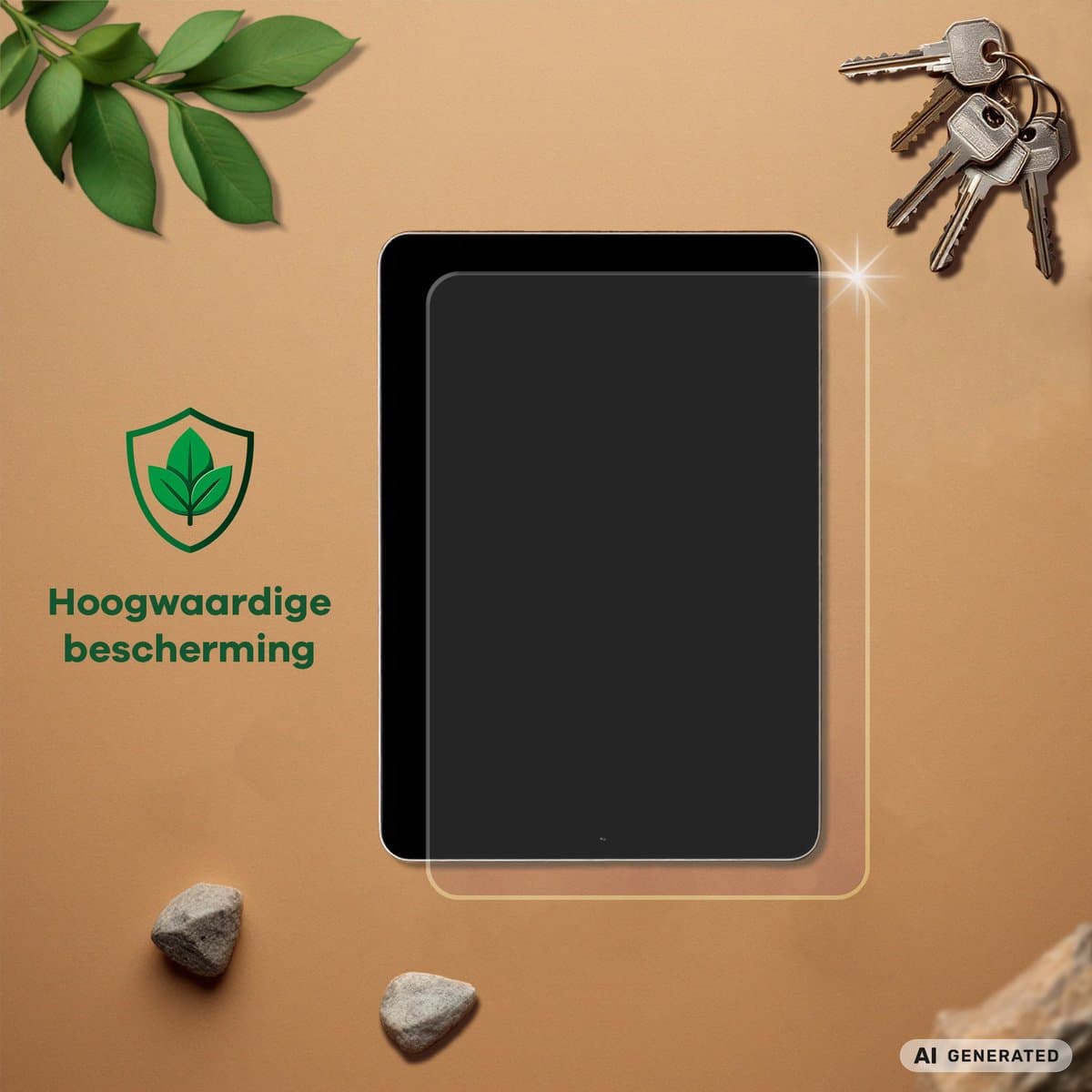 ScreenLeaf - Screenprotector voor Wqplo G13 - Duurzame schermbescherming Folie Beschermfolie transparant 2 Stuks