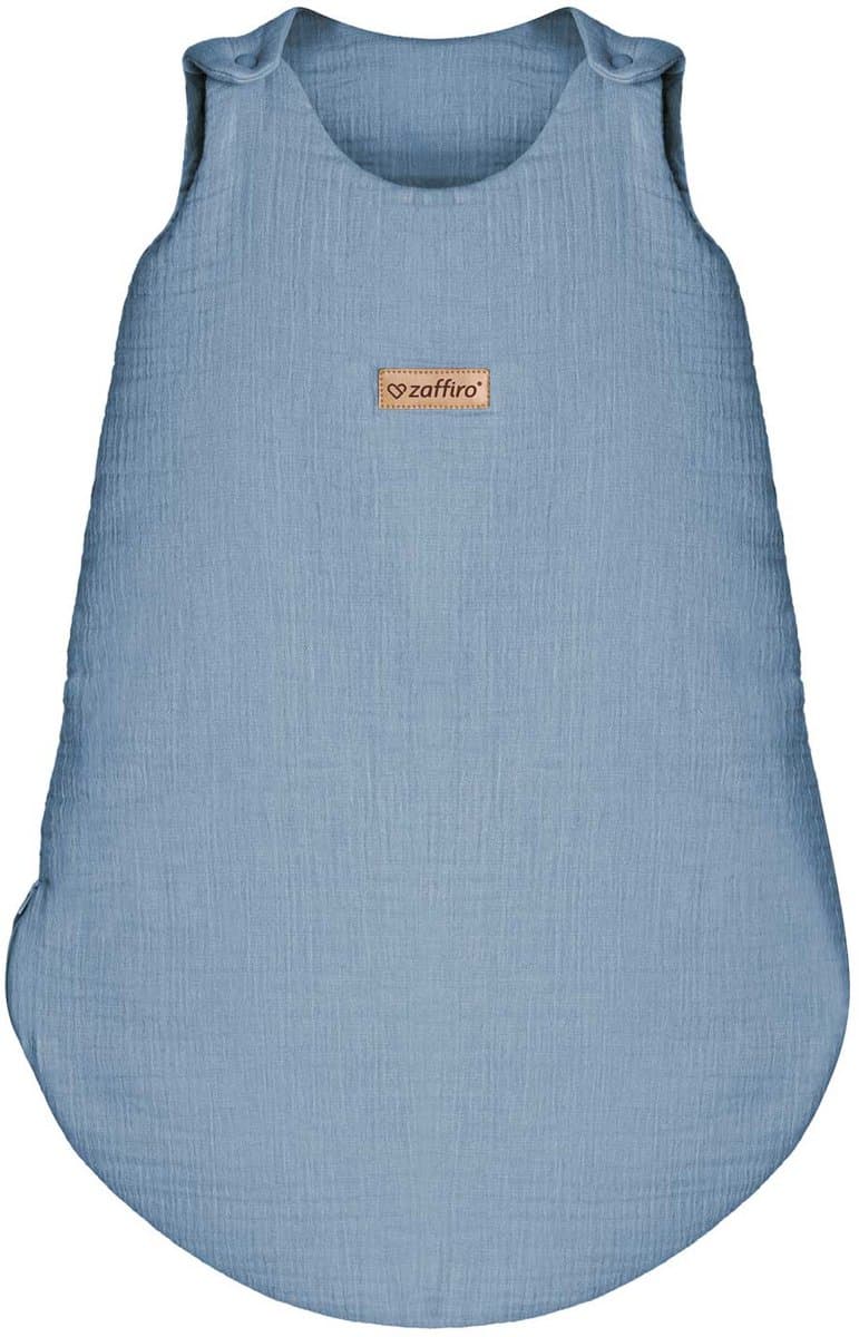 Zaffiro Muslin Slaapzak 1.5 TOG Baby Blue 6-12m