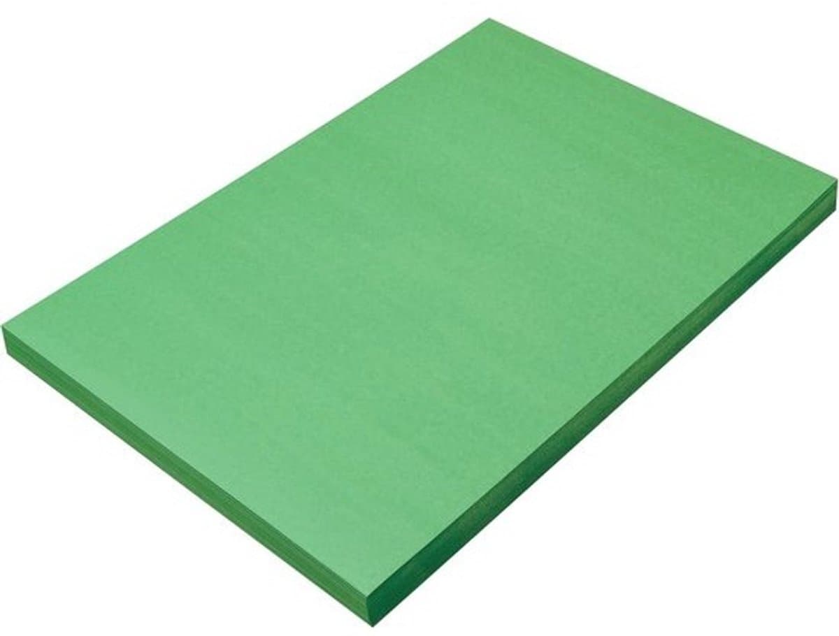 Bouwpapier Holiday Green 30,5 cm x 45,7 cm - 100 vellen