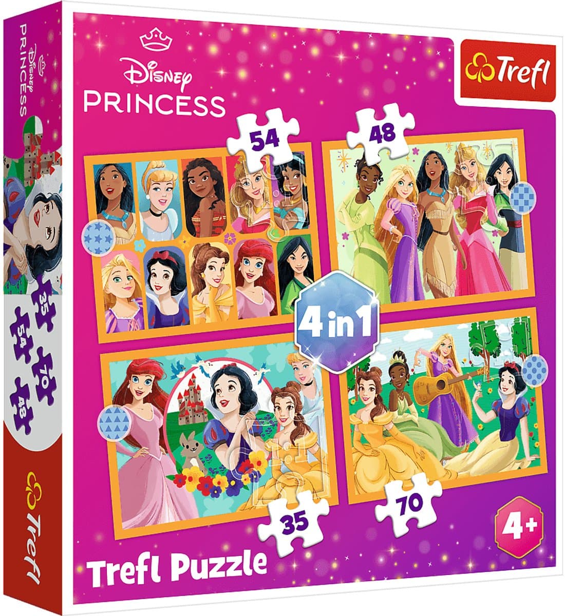 Disney-puzzel 4-in-1