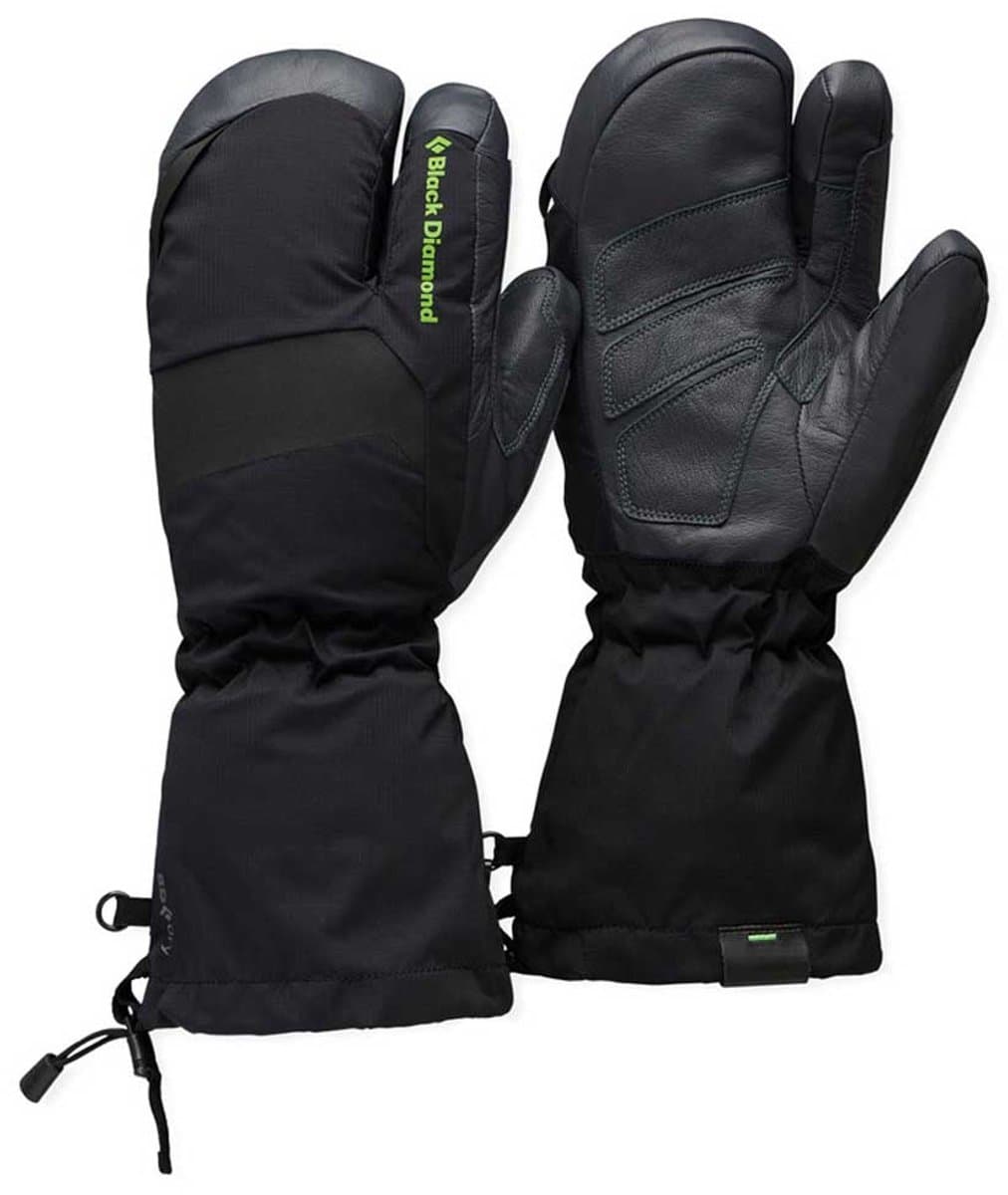 Black Diamond Alpine 3 Finger Handschoenen Zwart L