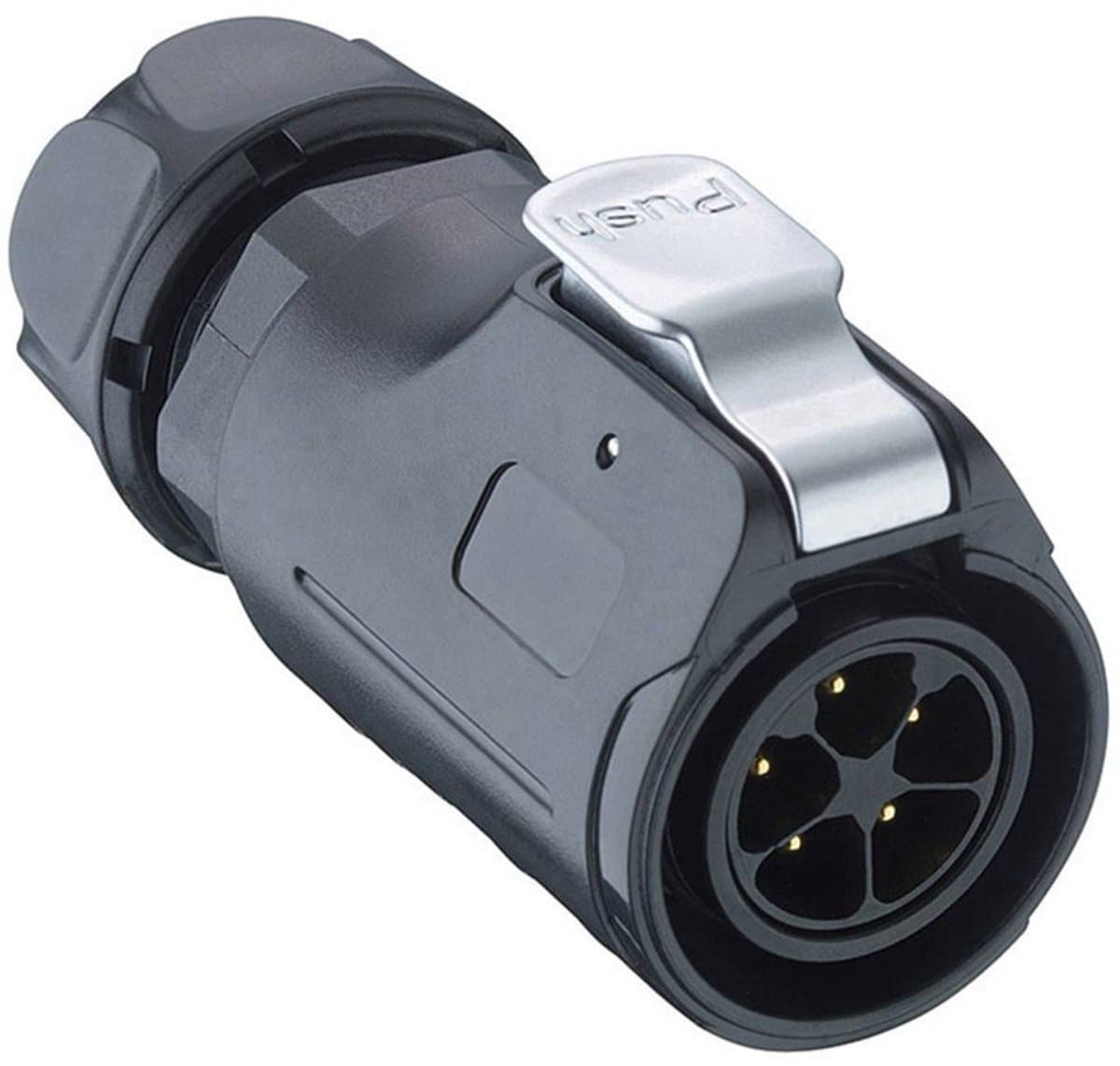 Lutronic 2650 05 T12 CB T Ronde connector Stekker, recht Totaal aantal polen: 5 1 stuk(s)