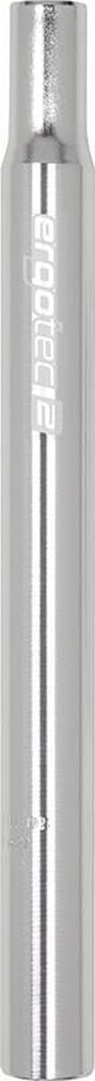 Ergotec zadelpen 26.6 x 300mm alu. kaars zilver