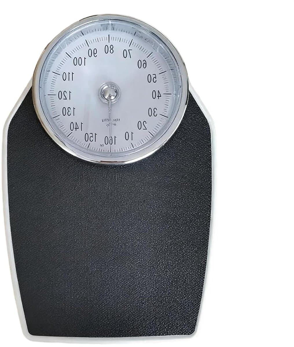 Lichaamsweegschaal - Badkamerschaal Golf - Gezondheid Monitoren - Vochtbestendig Ontwerp - Tot 160 kg - Enkele attributen