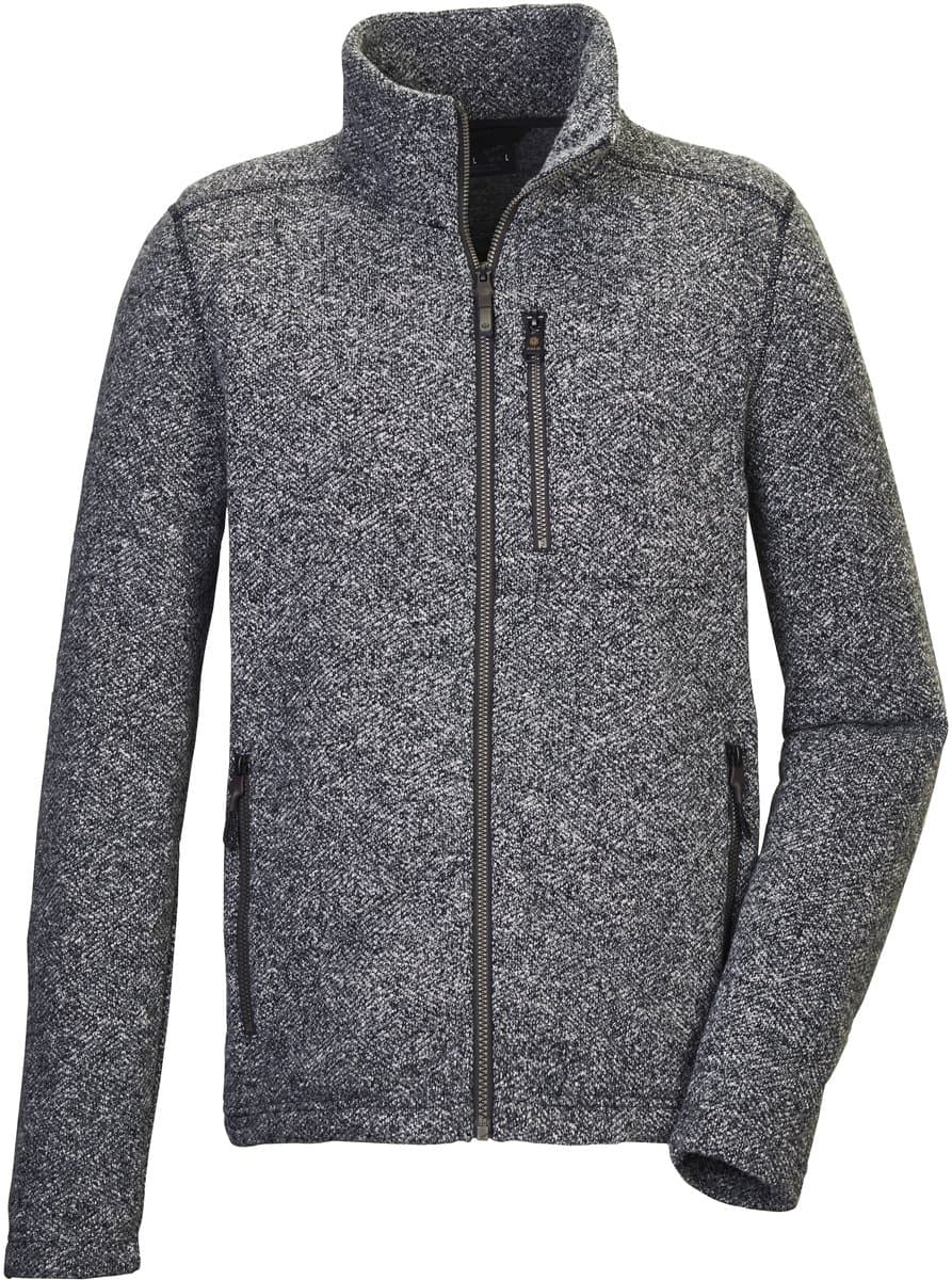 Giga DX By Killtec GW 55 Men KNFTLC Jacket - Fleecevest - Heren - Grijs - Maat S