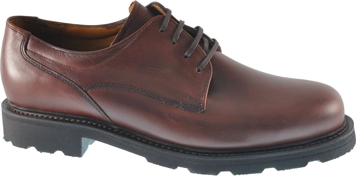 Van Bommel Heren Veterschoenen - Bruin - Maat 43