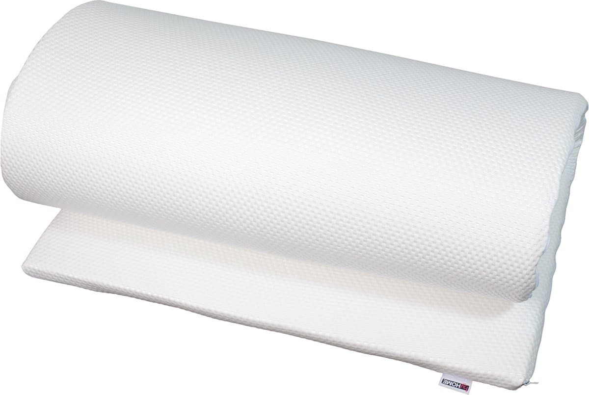 Queens topper - topdekmatras - topmatras - vochtregulerend - anti-allergie - wasbare sloop - 90x200 cm