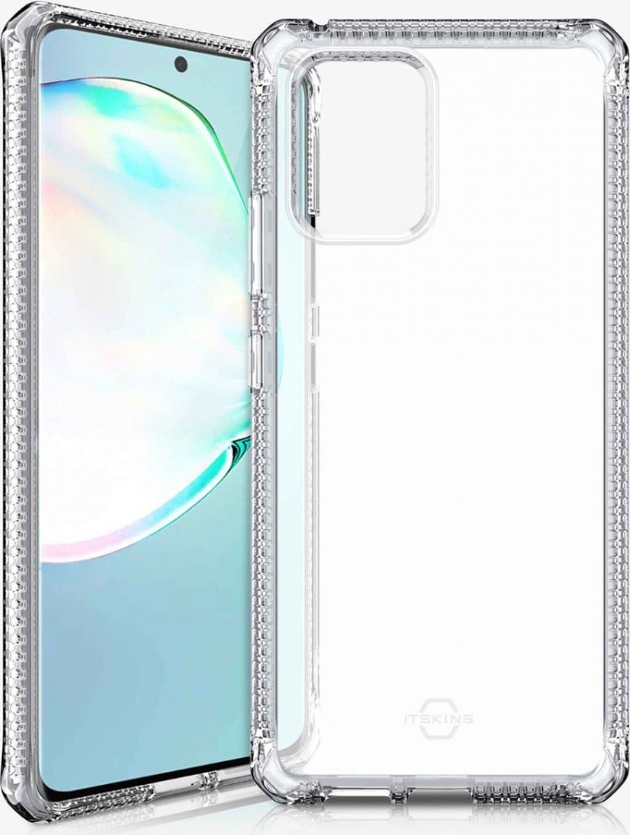 ITSkins Spectrum cover voor Samsung Galaxy S10 Lite - Level 2 bescherming - Transparant