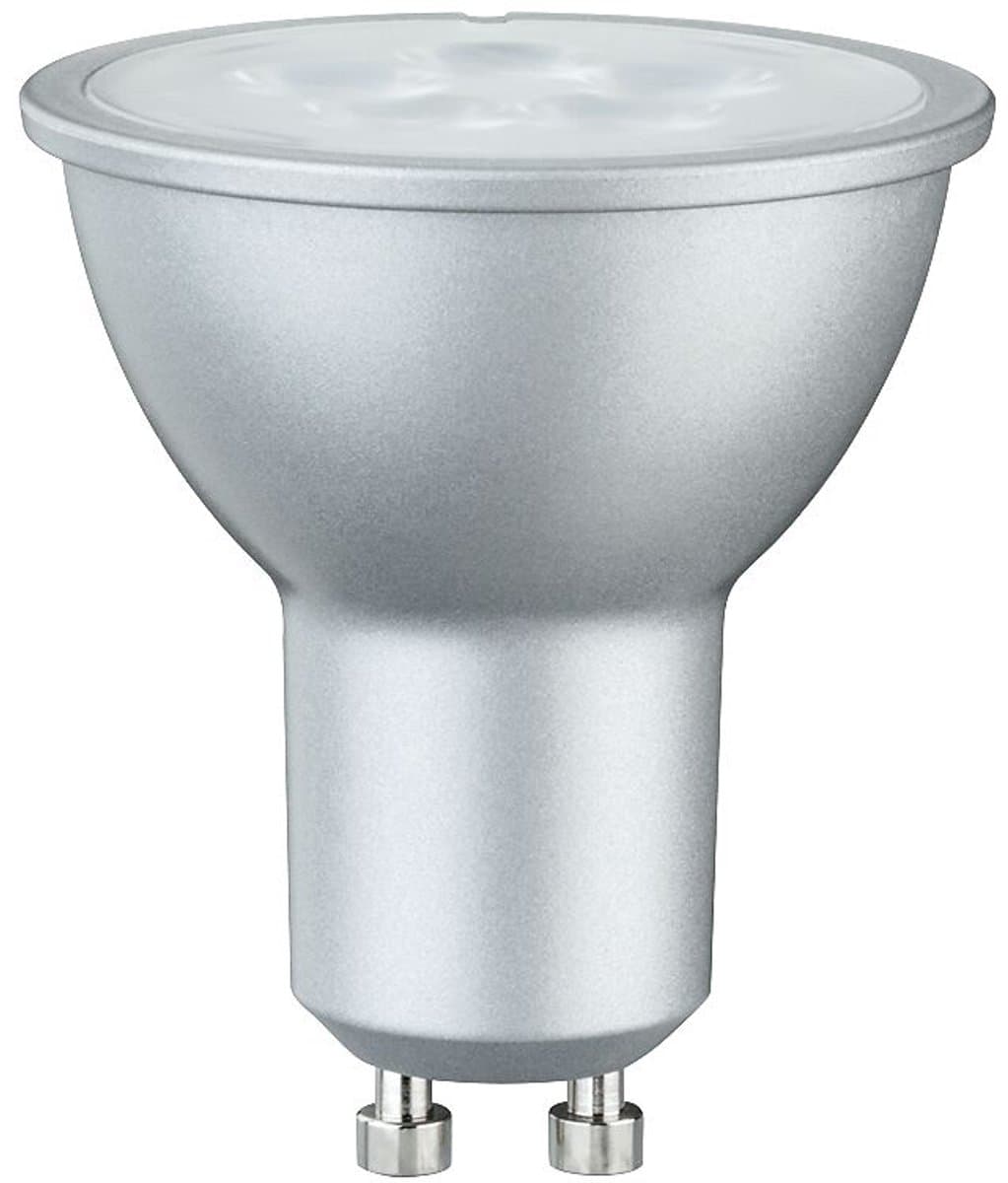 Standaard 230 V LED-reflector GU10 Set van 1 425lm 6,5W 2700K Alu