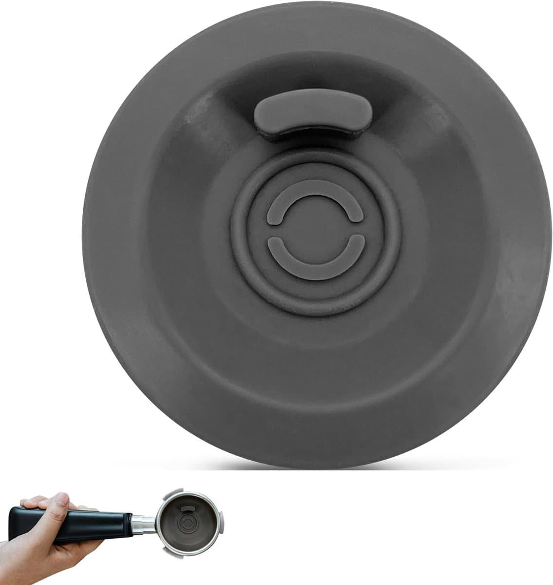 Reinigingstabletten voor Koffiemachines, 54 mm, Silicone, Herbruikbaar, Geschikt voor Dagelijks Onderhoud van Koffiemachines zoals Bes870XL en Bes860XL