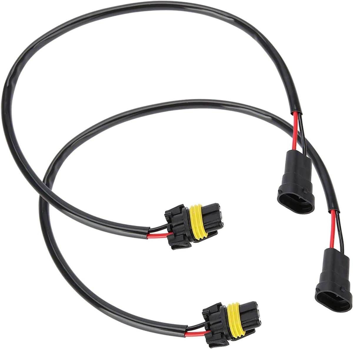 H11 naar 9006 Verlichting Conversie Adapter - 2 Stuks Connectoren voor Koplampen en Mistlampen