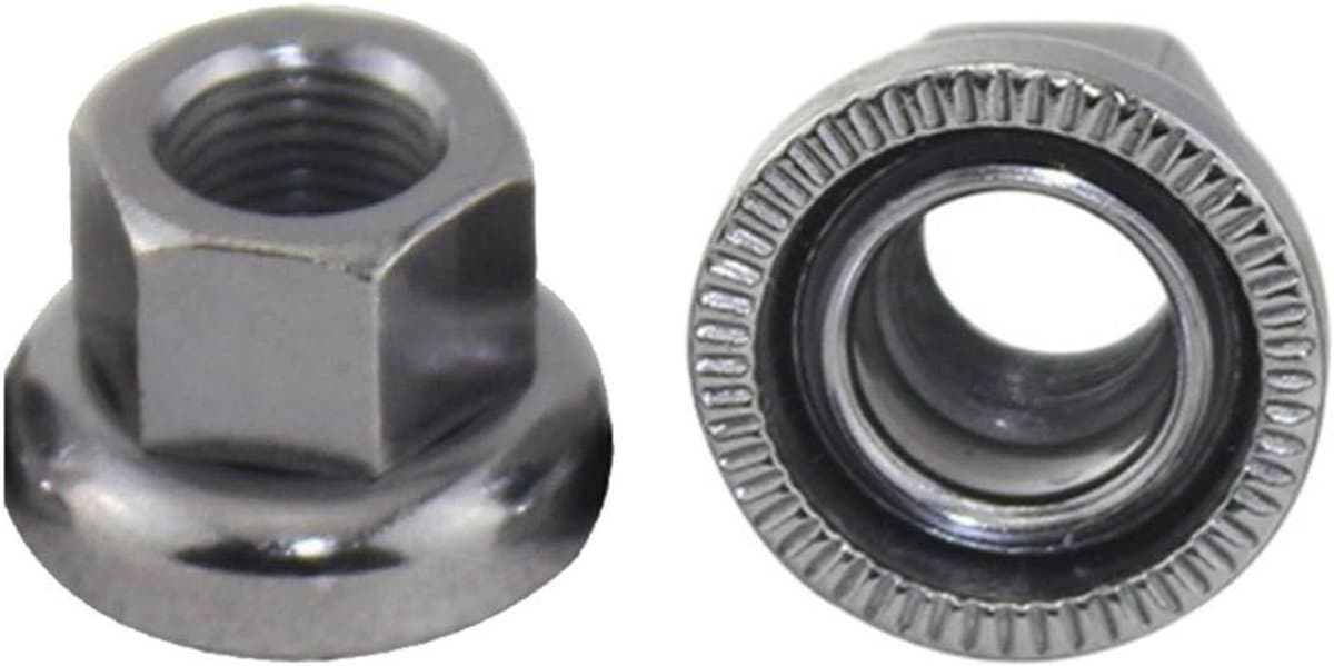 Fiets Hub Moer - Vaste Gear Bout - Fiets Aanpassing - Geïntegreerd Flensontwerp - M10 - Zilver