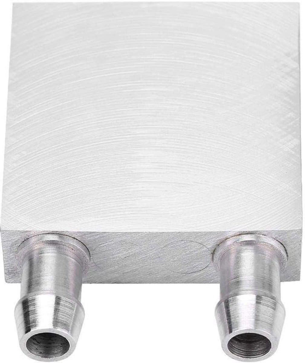 - CPU-waterkoelblok - Vloeibare koeling - Hoogwaardige aluminium constructie - Geschikt voor laptop en PC - Voor optimale koeling van CPU