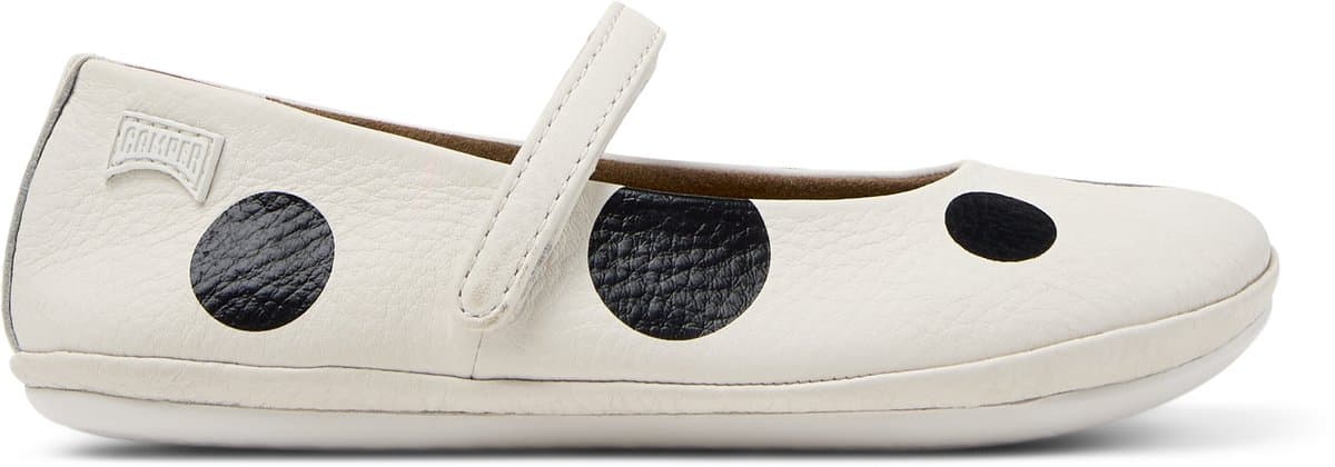 Camper Right Ballerinas - Kinderen - Wit Zwart - 33