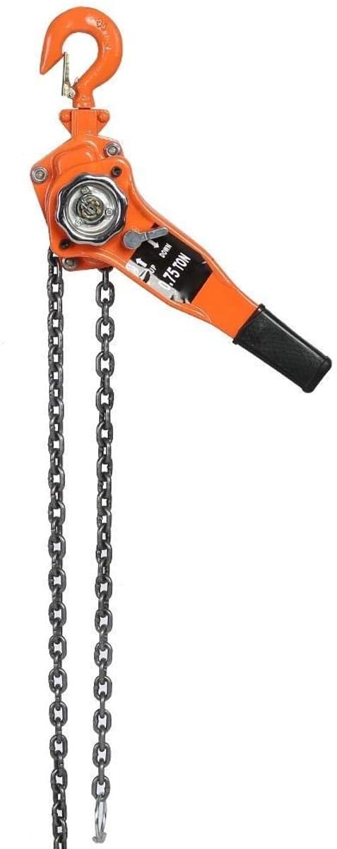 Dailygoods- Vergrendeling 0,75 t - Hefketting - Ratel - Verzinkt - Gesmede Haak - Comfortabele Grip - Hijsketting