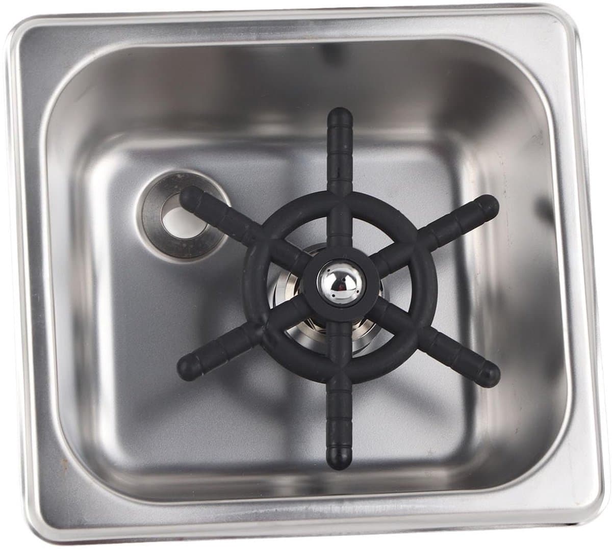 NTH products - Automatische glaswasmachine - Roestvrij staal - Bespaart tijd en water - Glazen spoeler voor bar - Praktisch en duurzaam - Geschikt voor...