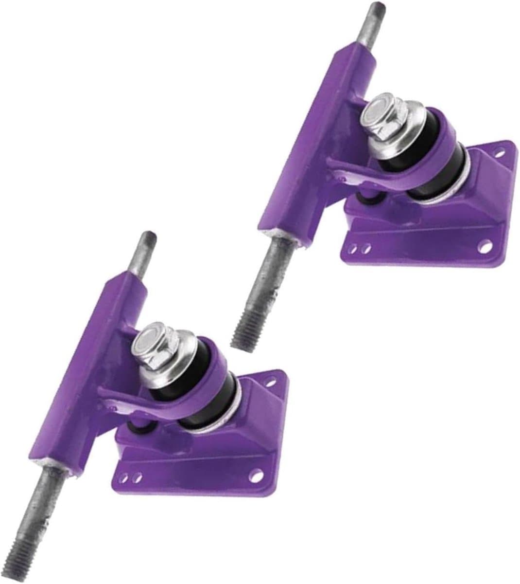Skateboard Trucks - Longboard Onderdelen - Buiten Rijden - Aluminiumlegering - 3.25 Inch - Zilver