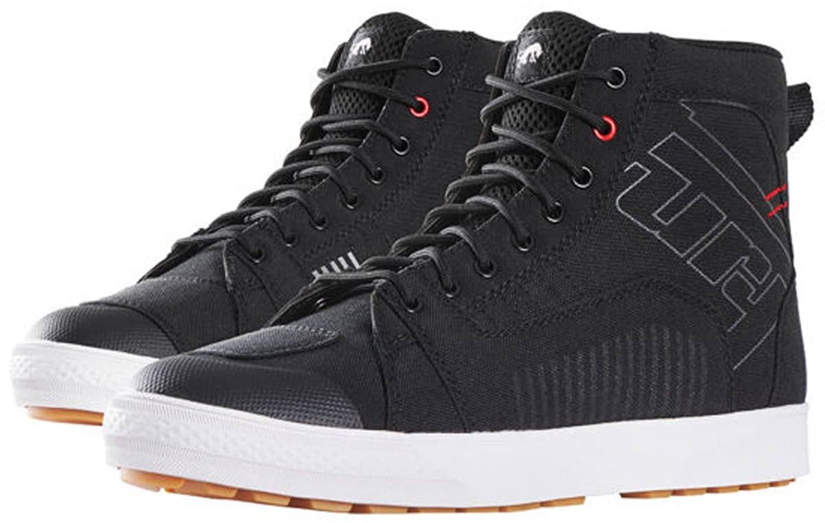 Furygan Stockton Air D30 Schoenen Zwart Rood - Maat 44 - Laars