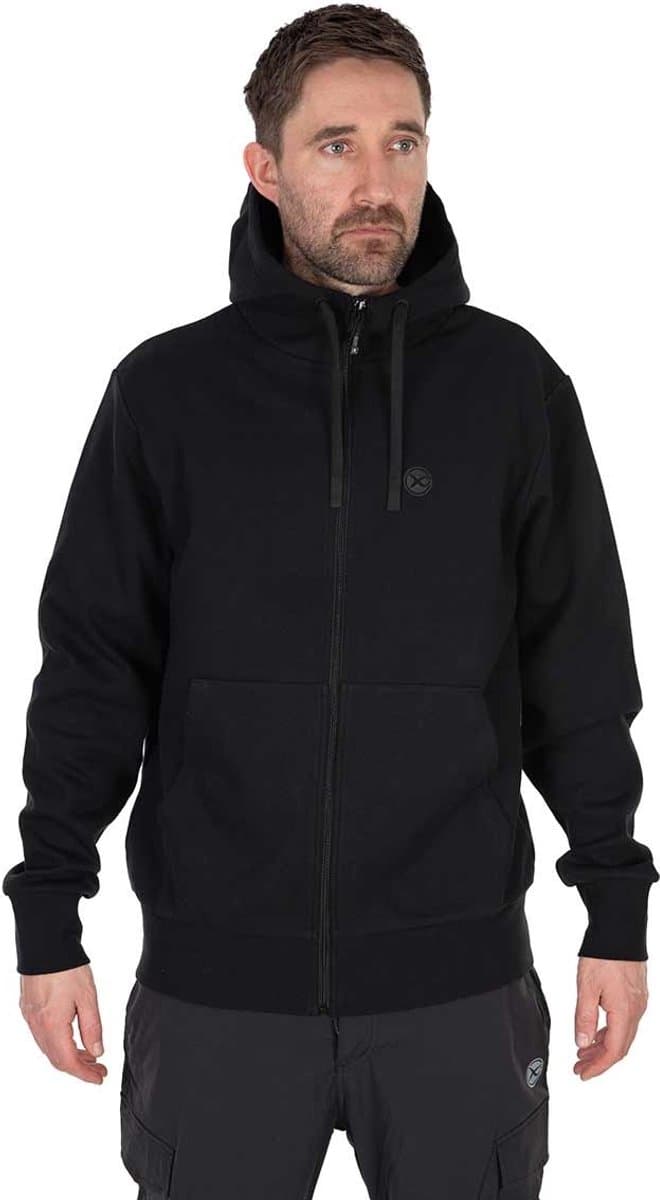 Matrix Black Stealth Zip Hoody - Maat : Medium