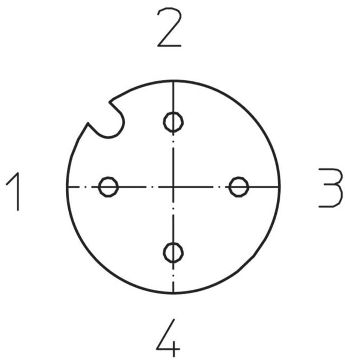 Lutronic 1065 Sensor/actuator connector, geassembleerd M12 Aantal polen (sensoren): 4 Koppeling, recht 2.00 m 1 stuk(s)