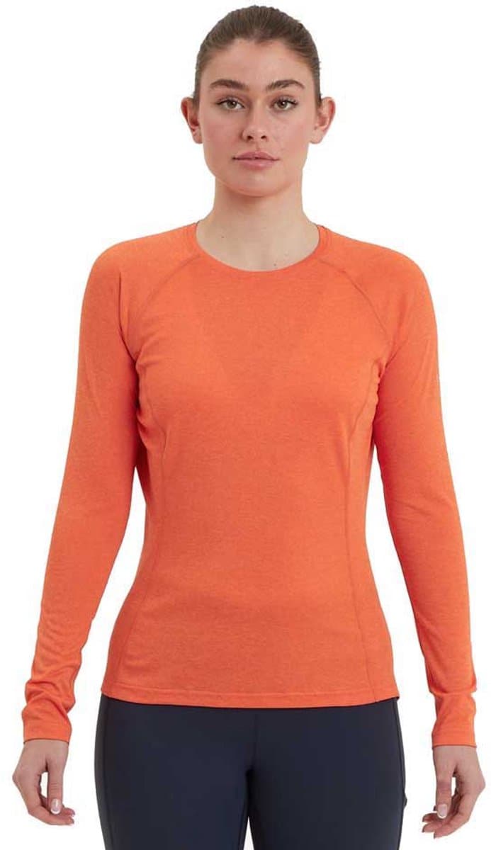 Montane Dart T-shirt Met Lange Mouwen Oranje L Vrouw