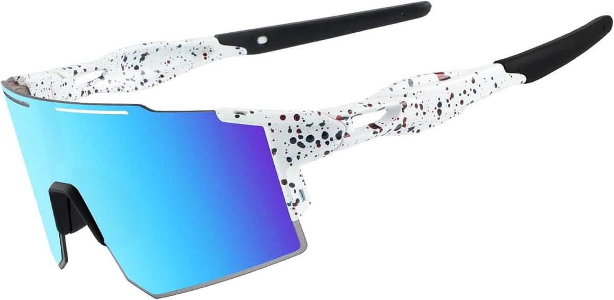 Sportzonnebril UV 400 Fietsbril voor Heren en Dames Outdoor Activiteiten